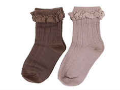 MP olivine socks wool (2-pack)